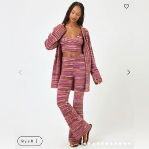 L*Space Demi Sweater Set - 3 Pieces